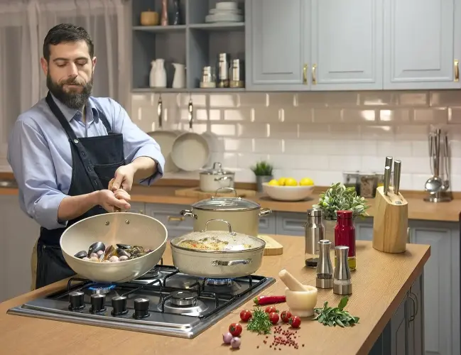 Chảo vân đá có tốt không? Kinh nghiệm mua chảo vân đá uy tín chất lượng